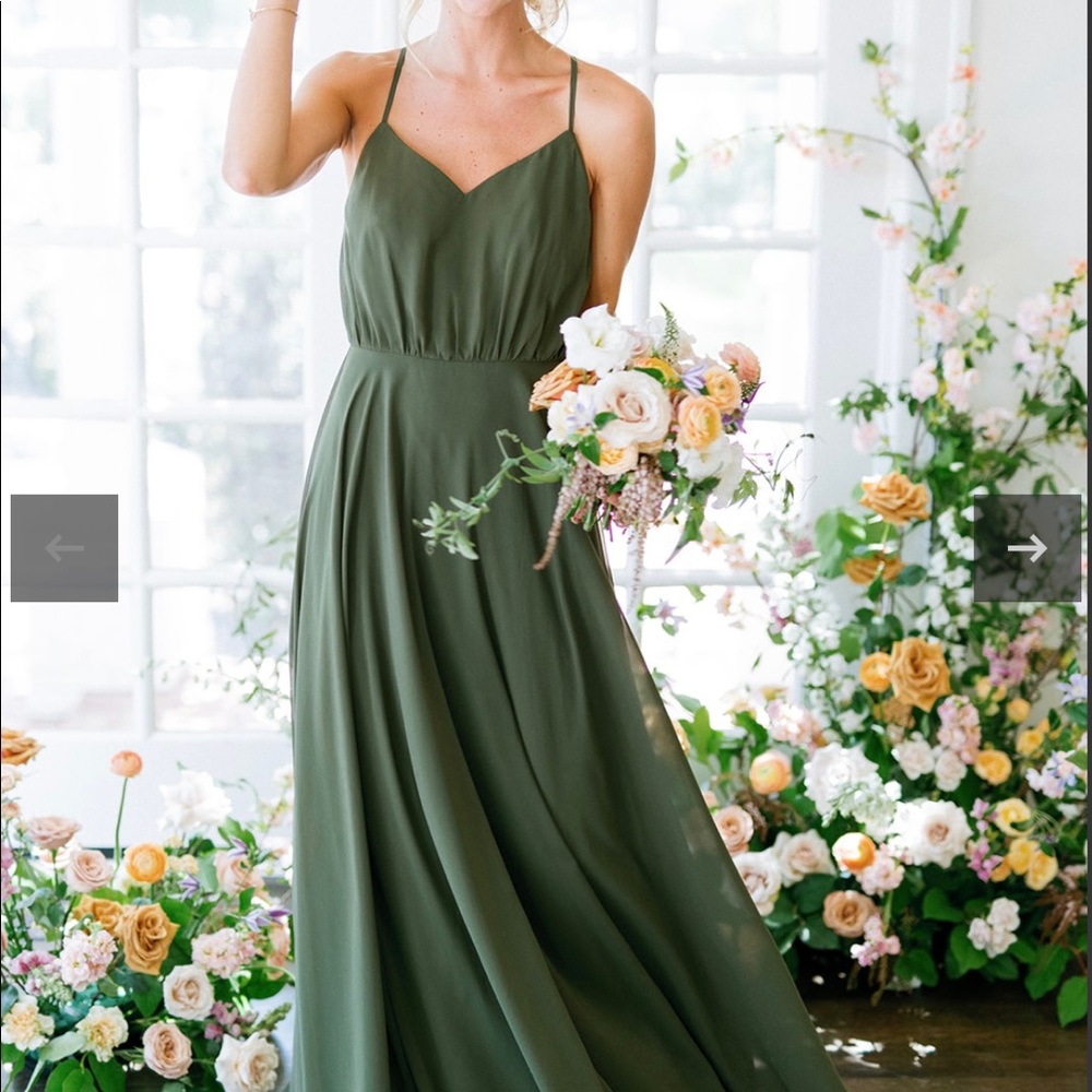 Rose Quartz Revelry Kaia Chiffon Dress Size 4